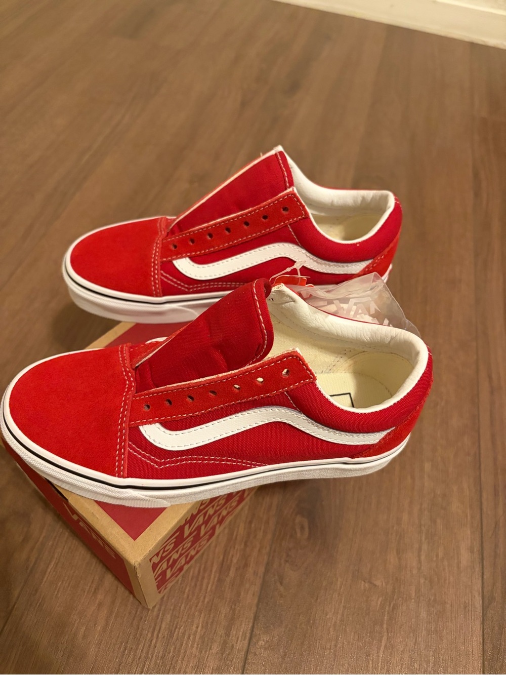 Red Vans